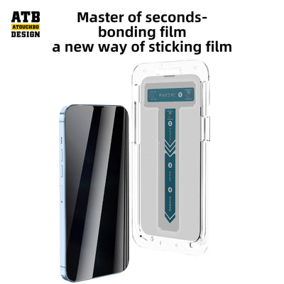 Full Coverage Privacy Tempered Glass With Easy Install Tools Screen Protector