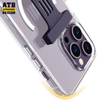 ATB Kontraŭŝoka travidebla magneta por iPhone 14-kazo Altkvalita kun pojnorimeno