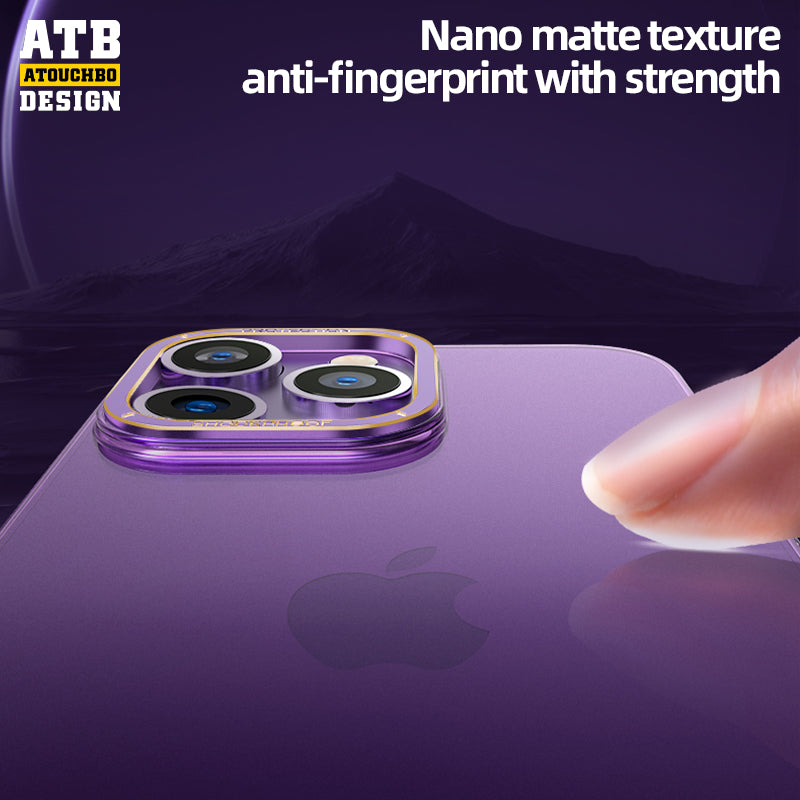 ATB Anti-Fingerprint Ag Transparent Phone Case For Iphone 14