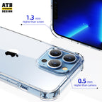 【Venda furora】 Travidebla klara Luksa Dizajnista TPU Tegmenta Telefona Ujo 1.0MM Kontraŭŝoka Kingkonga Ujo