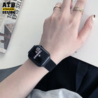 ATB 42MM 44MM 45MM Akvorezista Smartura Rimeno Komforta Ura Bando por Apple iWatch SE/ Ultra/ 8