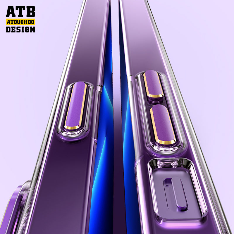 ATB Anti-Fingerprint Ag Transparent Phone Case For Iphone 14