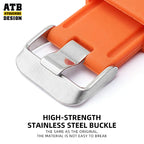 ATB Ŝvitimuna Kvadrattrua 38MM 40MM 49MM Silikona Horloĝrimeno por Apple Iphone Watch Se Rimeneto
