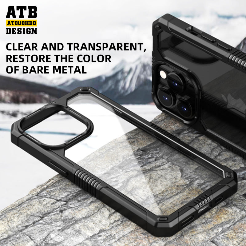 ATB Guard SeriesHigh transparent backplate phone case For iPhone 14