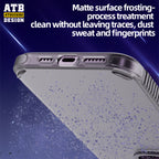 ATB mate travidebla kontraŭfrapa telefonujo por iPhone 14