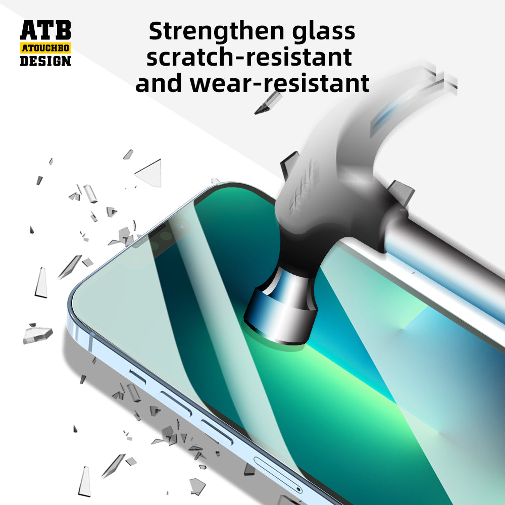 Anti-green light Screen Protector Super Easy Install Mobile Phone Tempered Glass Film