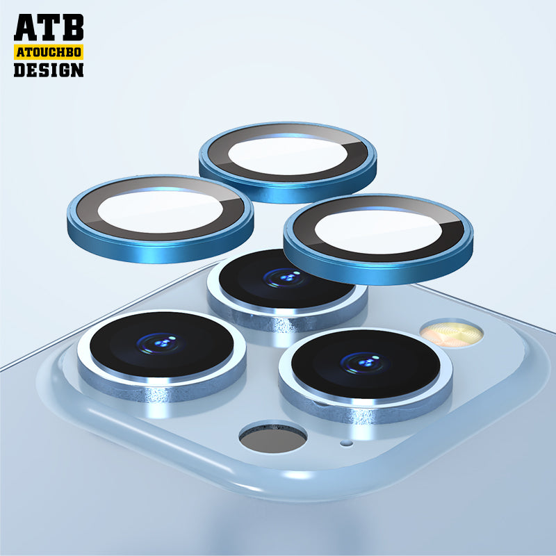 Eagle Eye Metal Lens Sticker + Metal for iPhone Camera Lens Protector