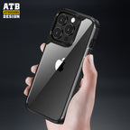 ATB Kiras-SerioAlta travidebla malantaŭplata telefonujo por iPhone 14