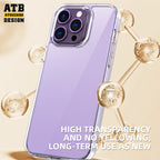 ATB Machinists Serio G Travidebla Kontraŭŝoka Telefona Kazo por iPhone 14