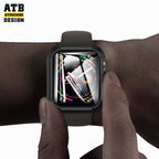 ATB PC-Kontraŭfala Kvarangula Protekta Kazo por Iphone Apple Watch 8 Ultra