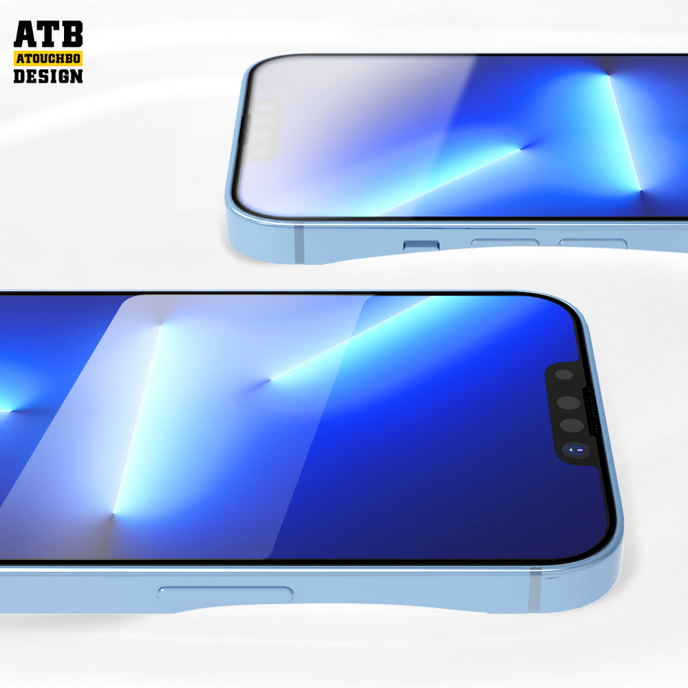HD Silk Print Tempered Glass - Simple Packaging