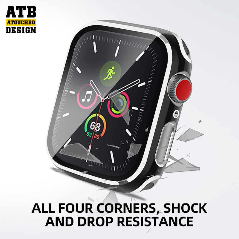 Electroplated Dual Color Smart Watch Case Cover For Apple Watch Se/ Ultra/ 8 Case