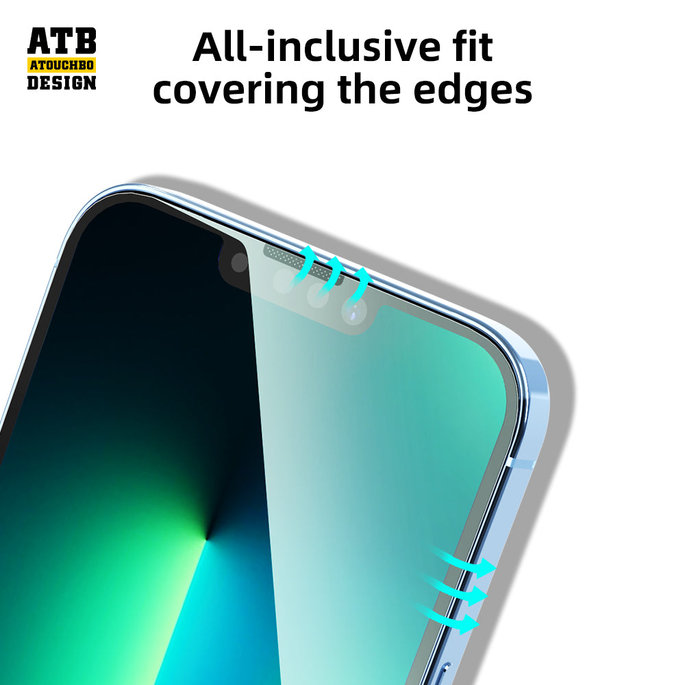Anti-green light Screen Protector Super Easy Install Mobile Phone Tempered Glass Film