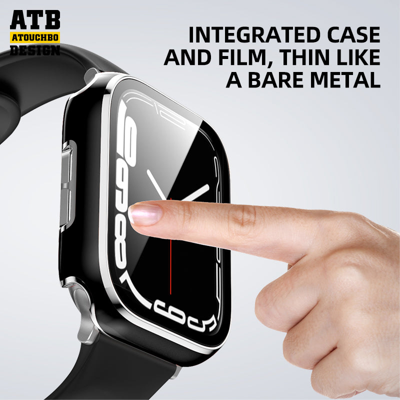 Electroplated Dual Color Smart Watch Case Cover For Apple Watch Se/ Ultra/ 8 Case