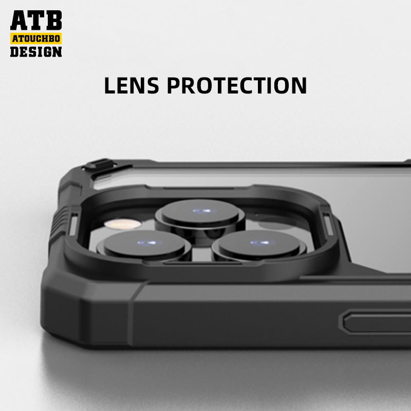 ATB Guard SeriesHigh transparent backplate phone case For iPhone 14