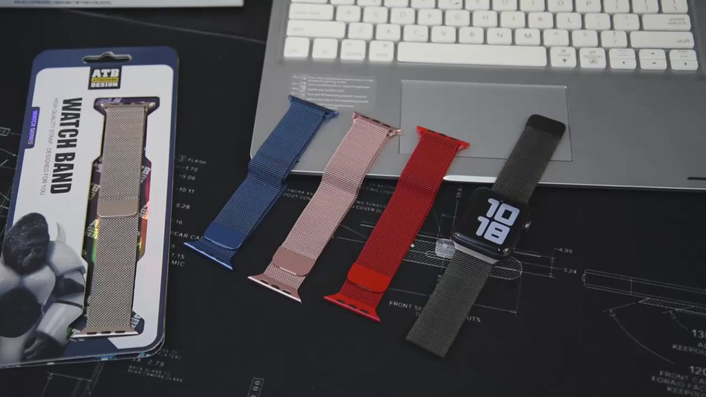 ATB 42MM 44MM 45MM Water Resistant Smart Watch Strap Comfortable Watch Band For Apple iWatch SE/ Ultra/ 8