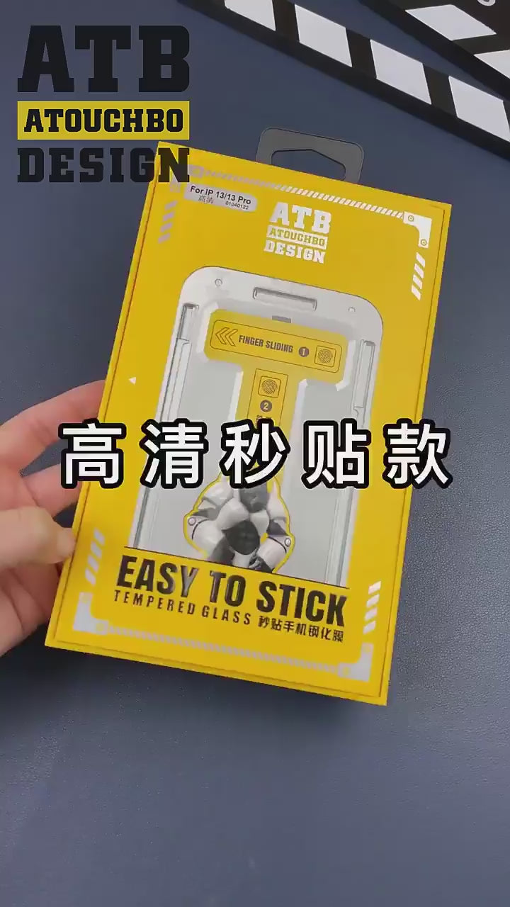 Full Coverage HD Tempered Glass With Easy Install Tools Screen Protector
