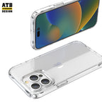 【Varma vendo】Nova interna aersaketo TPU PC Kontraŭŝoka Telefondiaĵo Pograndaj Akcesoraĵoj Travidebla Kaso