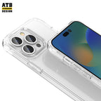 【Varma vendo】Nova interna aersaketo TPU PC Kontraŭŝoka Telefondiaĵo Pograndaj Akcesoraĵoj Travidebla Kaso
