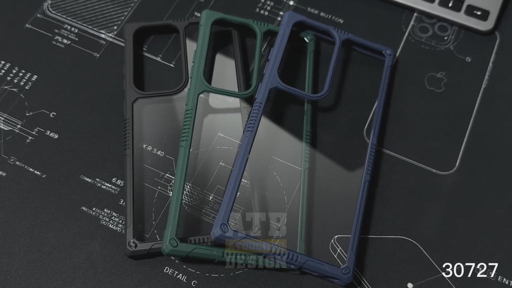 ATB Guard SeriesHigh transparent backplate phone case For iPhone 14